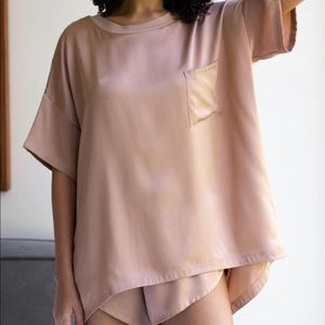 ISO Lunya washable silk T-shirt/shorts, tank/pants